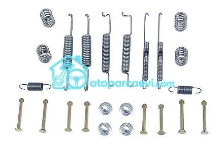 SEAT İBİZA  FREN BALATA YAY TAKIMI 1993-2002 -  - 17169854555