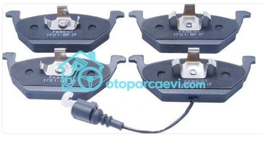 VOLKSWAGEN CADDY FREN BALATASI ÖN 2010-2015 -  - 1J0698151DE