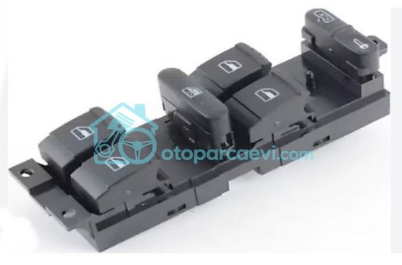 VOLKSWAGEN CAM AÇMA DÜĞMESİ SOL GOLF 4 -  - 1J4959857D