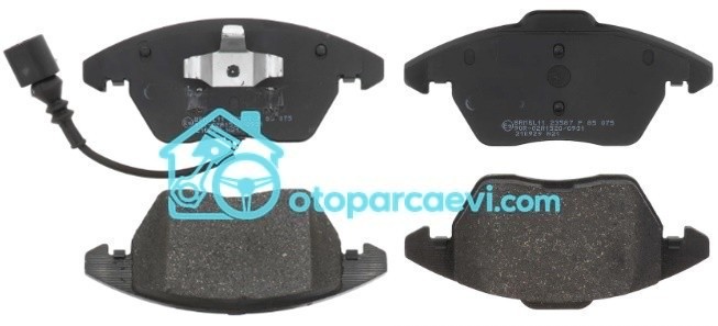 VOLKSWAGEN POLO HATCHBACK FREN BALATASI ÖN -  - 1K0698151E