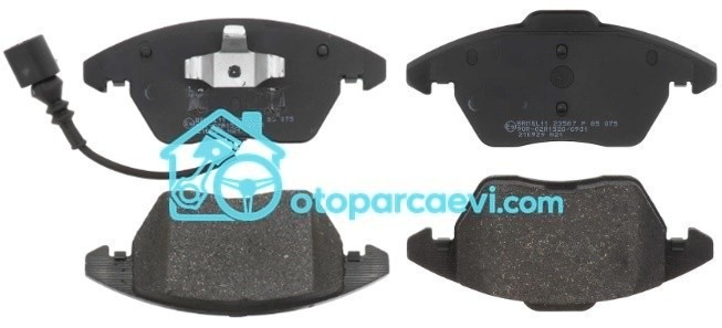 VOLKSWAGEN NEW BEETLE FREN BALATASI ÖN 2011-2019 -  - 1K0698151CC