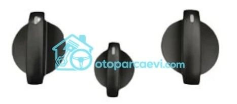 TRANSPORTER T5 KLİMA VE KALORİFER DÜĞMESİ SET - 7H0819045F - 7H0819045F
