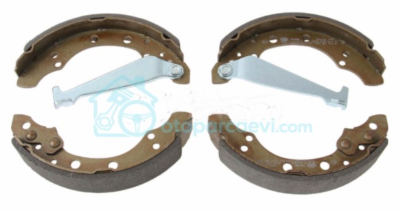 VOLKSWAGEN PASSAT FREN BALATASI ARKA ( 200MM ) -  - 1H0698525B