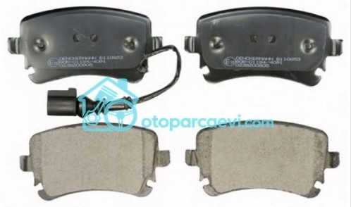 TRANSPORTER T5 FREN BALATASI ARKA -  - 7H0698451