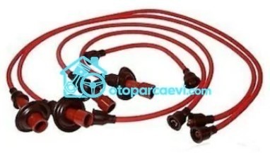VOSVOS 1303 BUJİ KABLOSU REZİZTANSLI KIRMIZI - 111998031B - 111998031B
