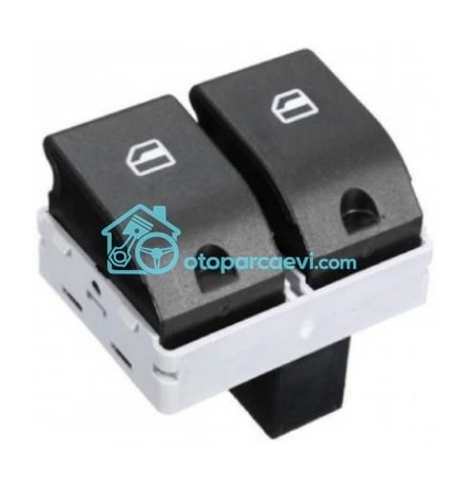 VOLKSWAGEN POLO HATCHBACK CAM ACMA DÜĞMESİ ÖN SOL -  - 6Q0959858A