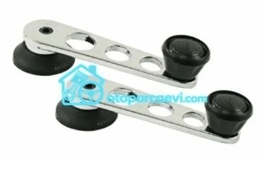 VOSVOS 1303 CAM AÇMA KOLU KROM SİYAH DELİKLİ -  - AC837610A