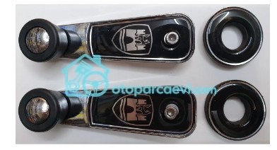 VOLKSWAGEN GOLF 1 CAM AÇMA KOLU SİYAH KROM WOLFSBURG -  - 111837587S